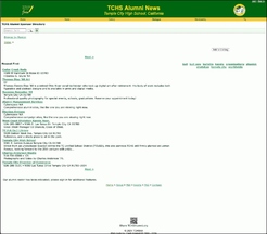 Screen shot of searchable directory.
